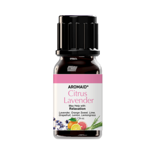 Citrus Lavender - Massage Ready - Essential Oil Bottle -