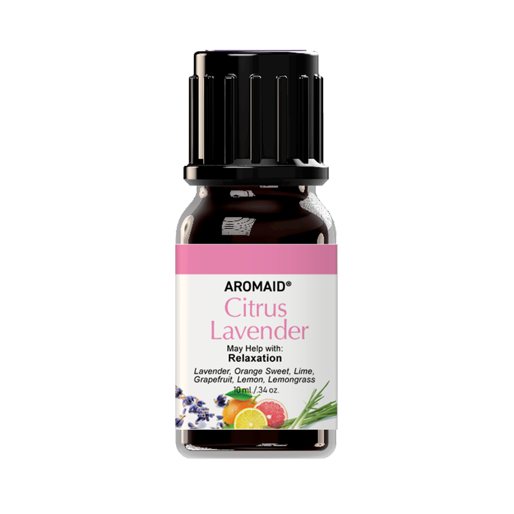 Citrus Lavender - Massage Ready - Essential Oil Bottle -