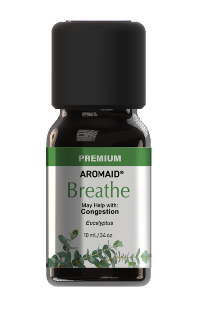 Breathe - Premium - Essential Oil Bottle - Aromaid